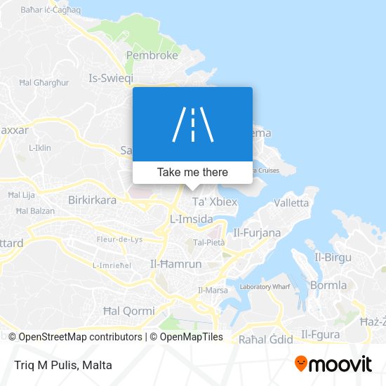 Triq M Pulis map