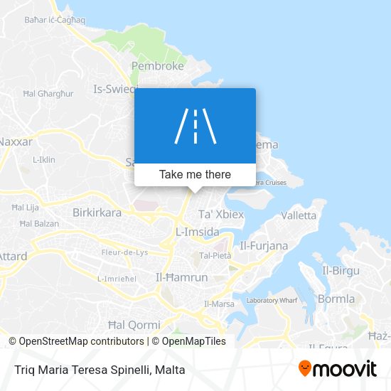 Triq Maria Teresa Spinelli map
