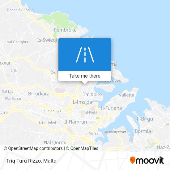 Triq Turu Rizzo map