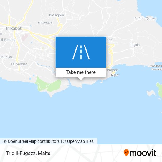 Triq Il-Fugazz map