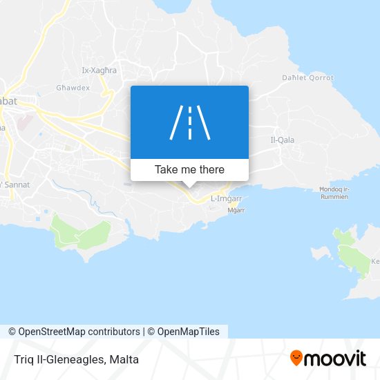 Triq Il-Gleneagles map