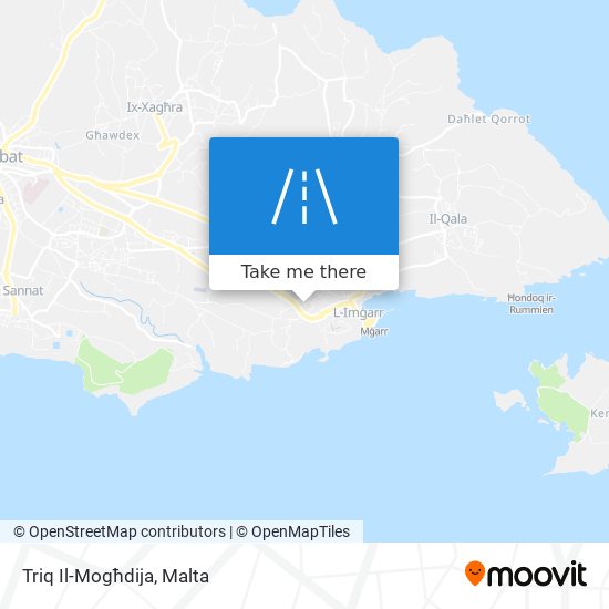 Triq Il-Mogħdija map
