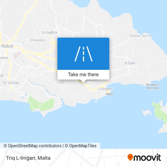 Triq L-Imġarr map