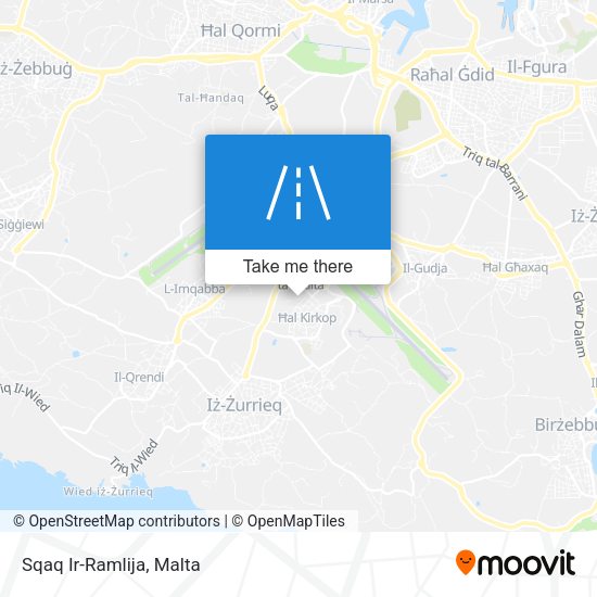 Sqaq Ir-Ramlija map