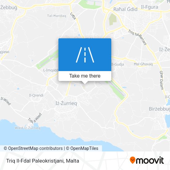 Triq Il-Fdal Paleokristjani map