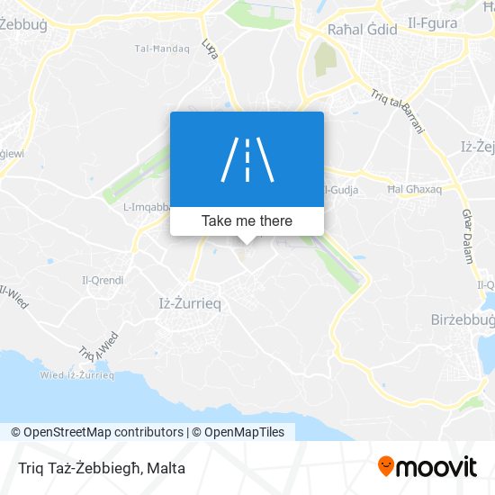 Triq Taż-Żebbiegħ map