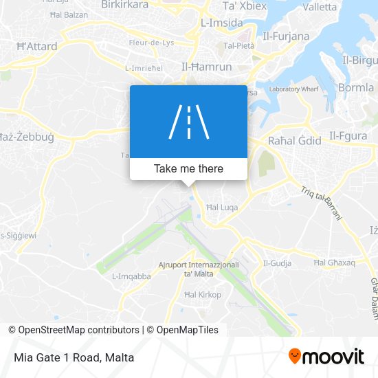 Mia Gate 1 Road map