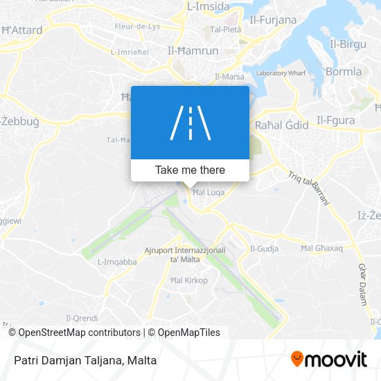 Patri Damjan Taljana map