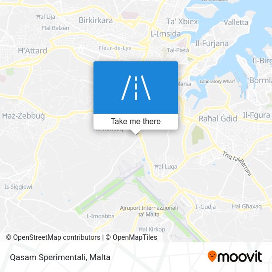 Qasam Sperimentali map