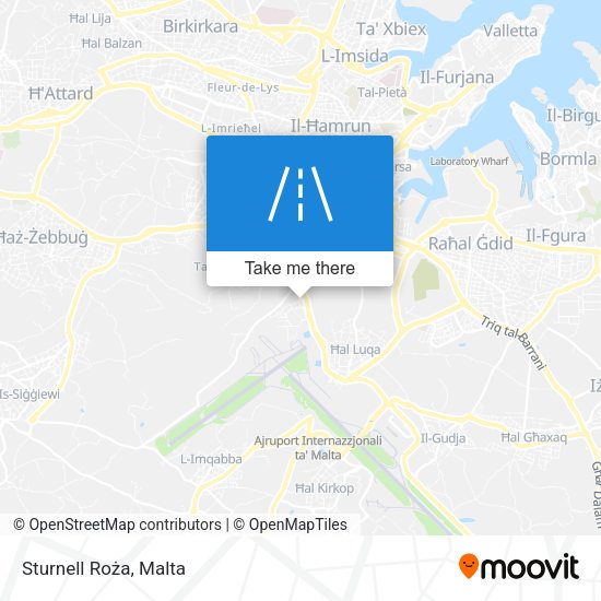 Sturnell Roża map