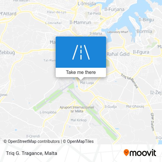 Triq G. Tragance map