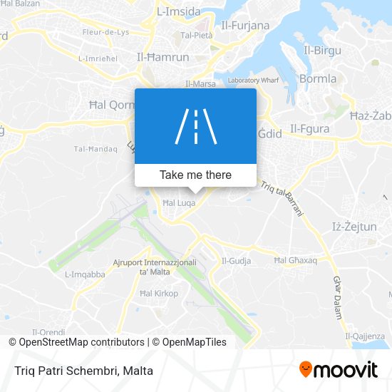 Triq Patri Schembri map