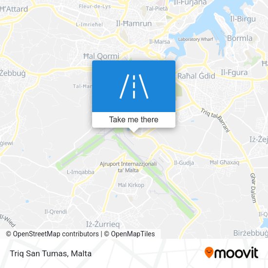 Triq San Tumas map