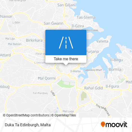 Duka Ta Edinburgh map