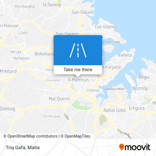 Triq Gafa map