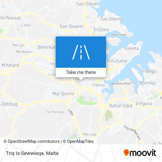 Triq Is-Sewwieqa map