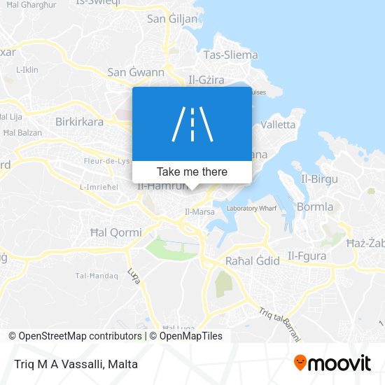 Triq M A Vassalli map