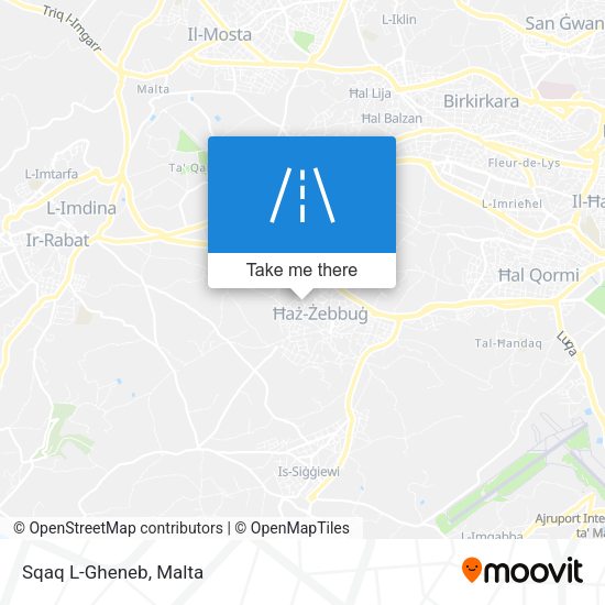 Sqaq L-Gheneb map