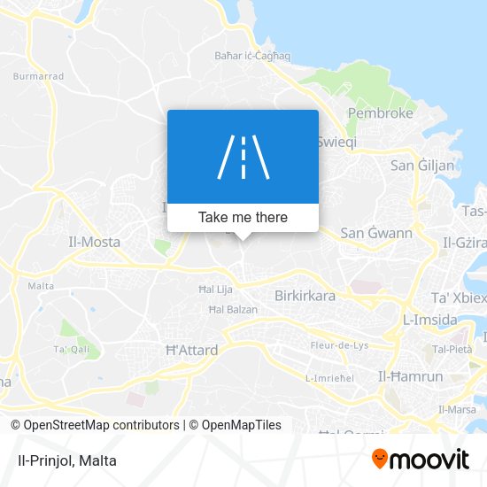 Il-Prinjol map