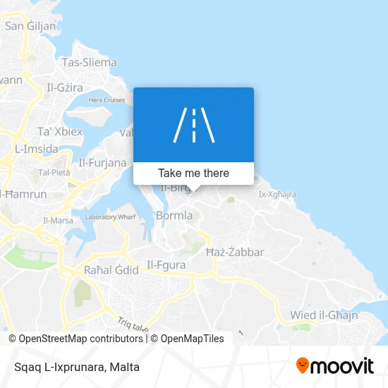 Sqaq L-Ixprunara map