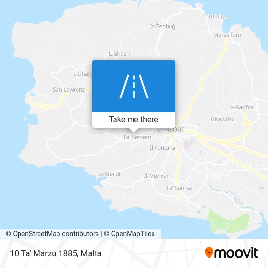 10 Ta' Marzu 1885 map