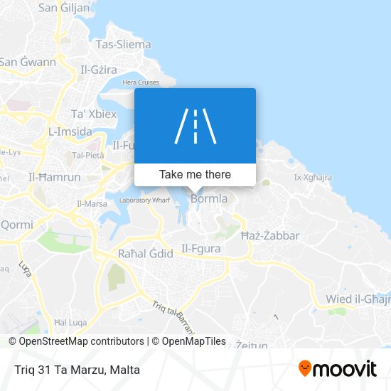 Triq 31 Ta Marzu map