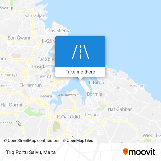 Triq Portu Salvu map