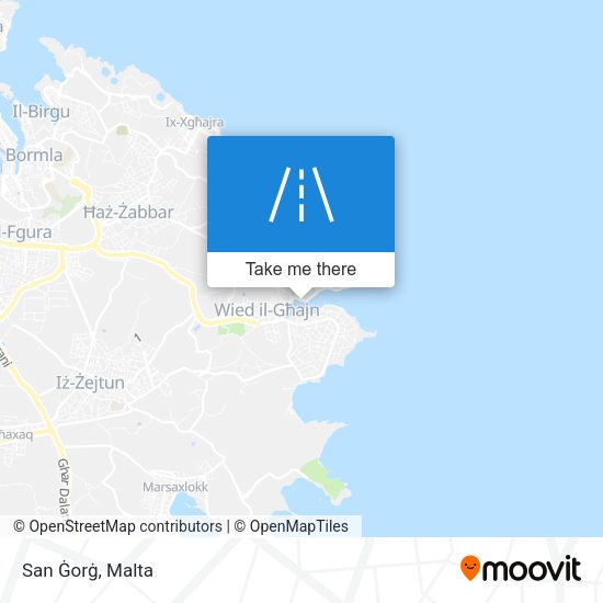 San Ġorġ map