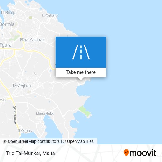 Triq Tal-Munxar map