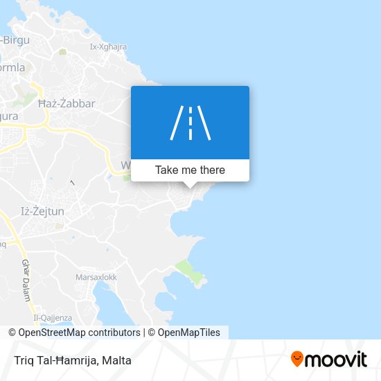 Triq Tal-Ħamrija map