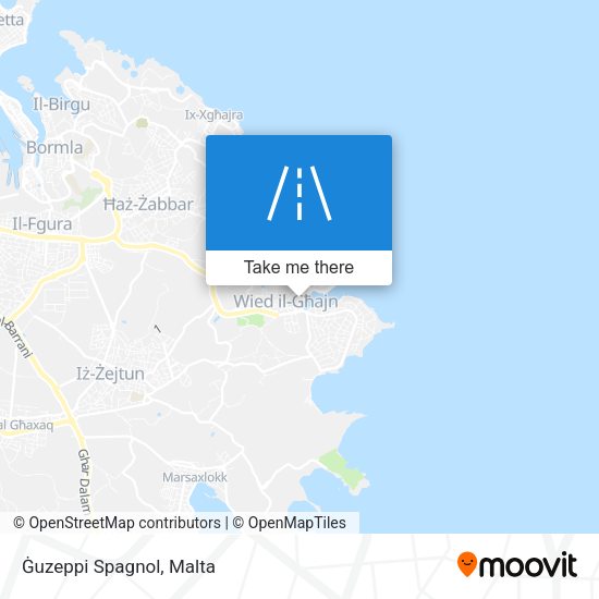 Ġuzeppi Spagnol map