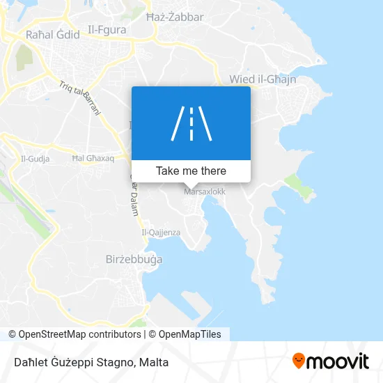 Daħlet Ġużeppi Stagno map