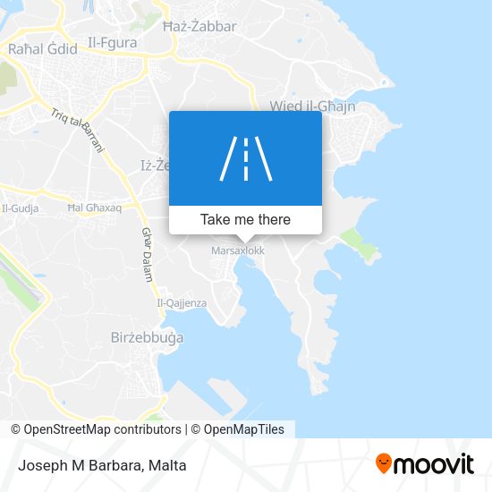Joseph M Barbara map