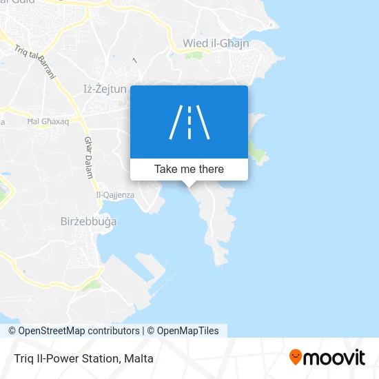 Triq Il-Power Station map