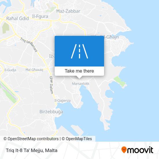 Triq It-8 Ta' Mejju map