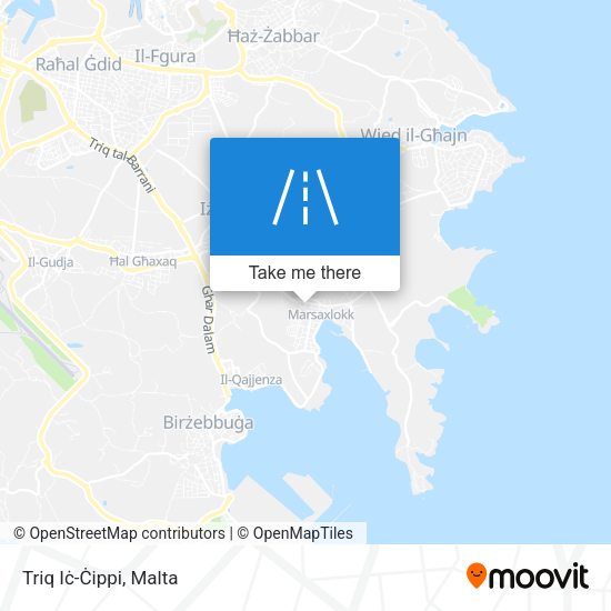 Triq Iċ-Ċippi map