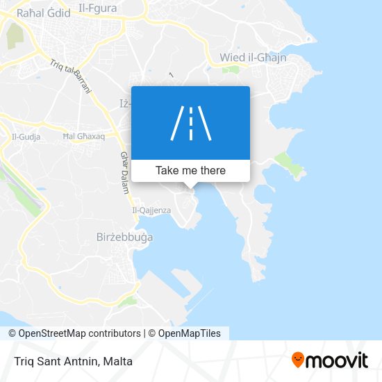Triq Sant Antnin map
