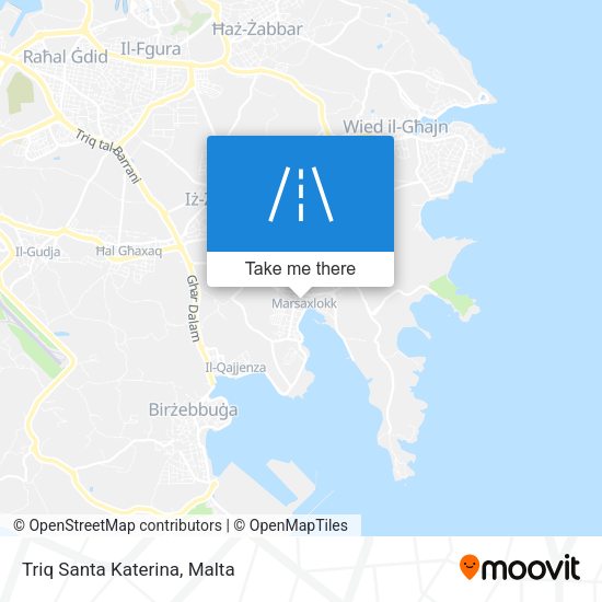 Triq Santa Katerina map