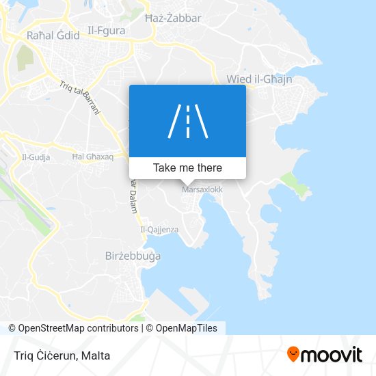 Triq Ċiċerun map