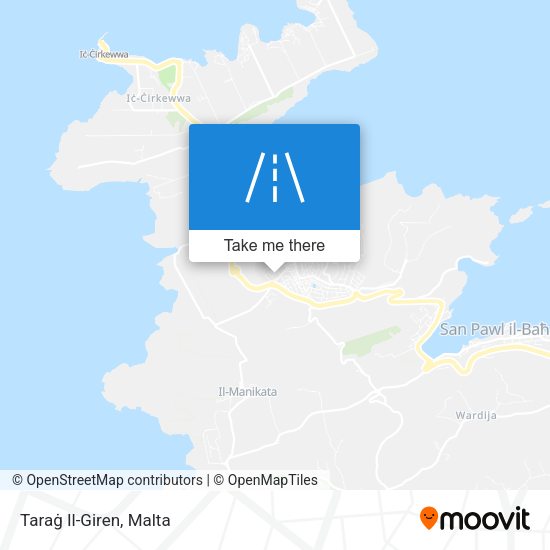Taraġ Il-Giren map