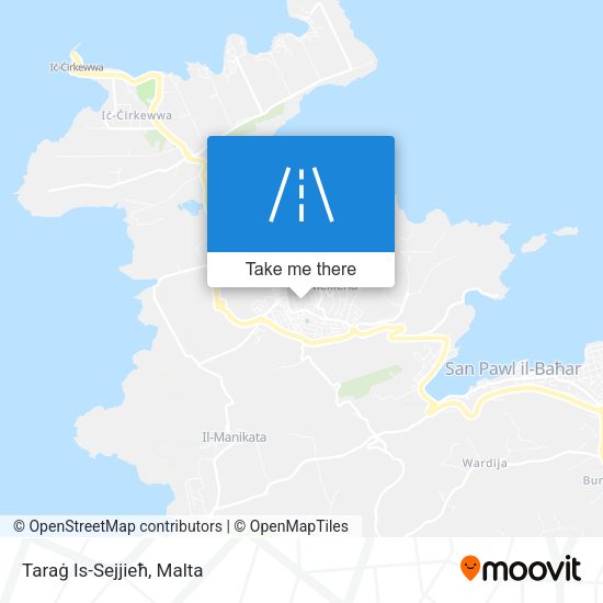Taraġ Is-Sejjieħ map