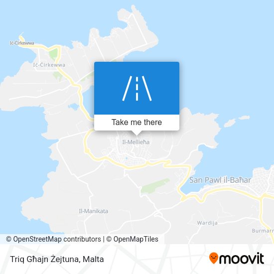 Triq Għajn Żejtuna map