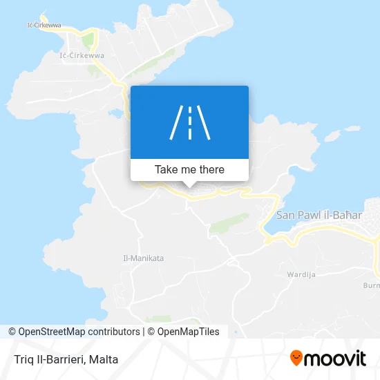 Triq Il-Barrieri map