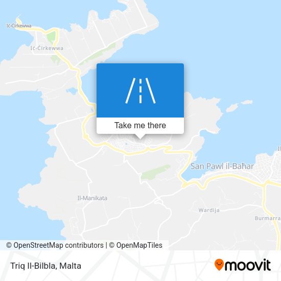 Triq Il-Bilbla map