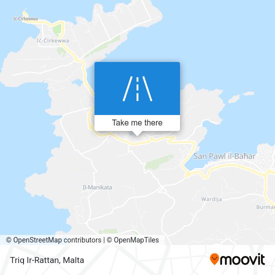 Triq Ir-Rattan map