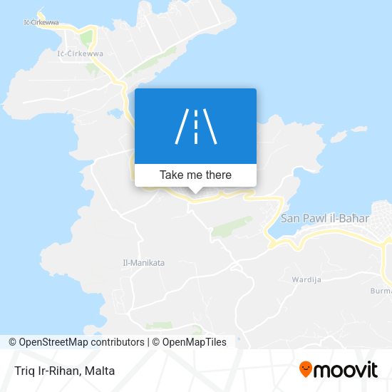 Triq Ir-Rihan map