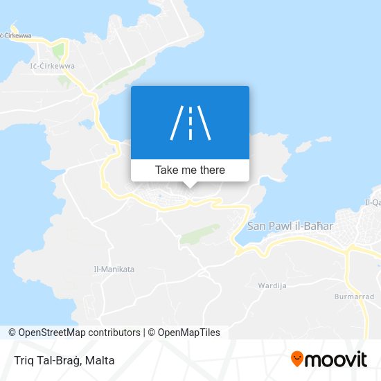 Triq Tal-Braġ map