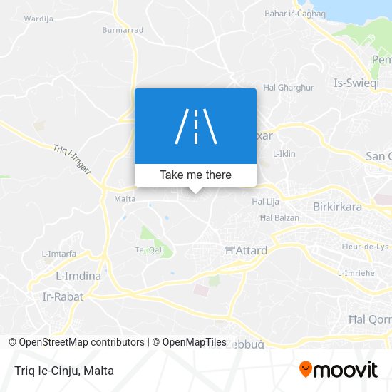 Triq Ic-Cinju map
