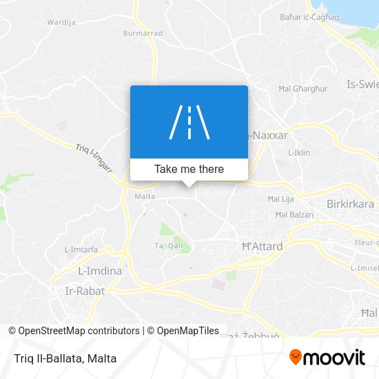 Triq Il-Ballata map