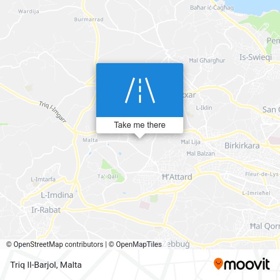 Triq Il-Barjol map
